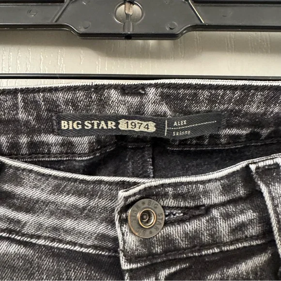 Big Star 1974 Stylish Gray Denim Jeans - Picture 2 of 4